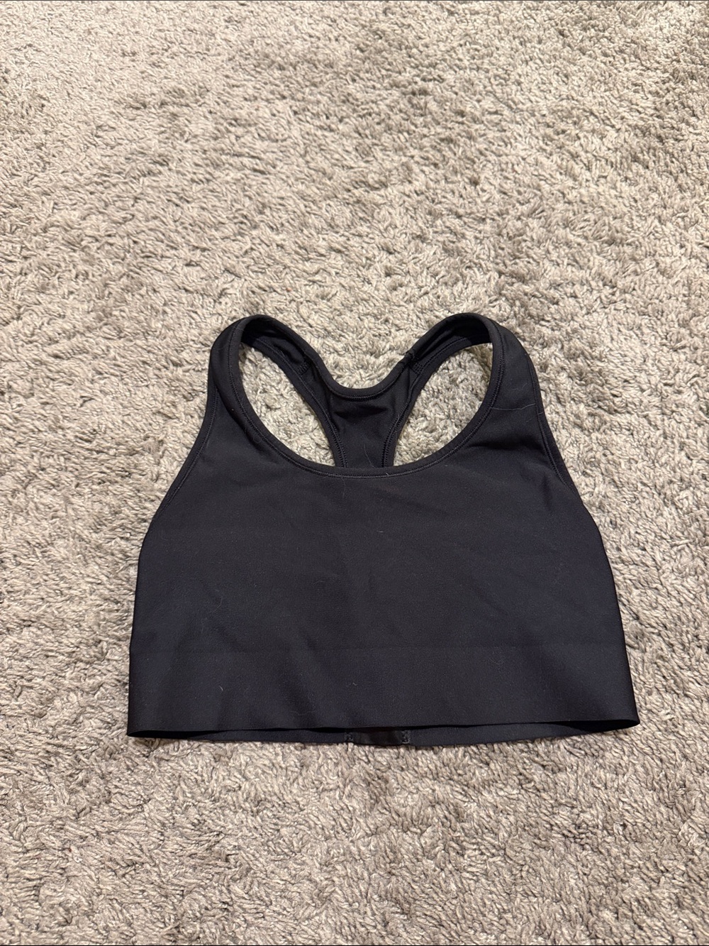 Champion Black Racerback Sports Bra